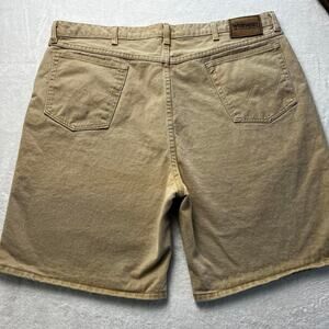 Wrangler Y2K Tan men’s denim shorts jorts size 42